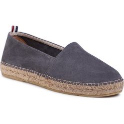 Espadryle QUAZI - QZ-63-04-000622 266. Szare espadryle męskie QUAZI, bez wzorów, ze skóry. Za 289,00 zł.