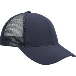 Czapka z daszkiem męska CAM604 - ciemny granat - Outhorn. Szare czapki męskie marki Outhorn, bez wzorów, z poliesteru, sportowe. Za 34,99 zł.