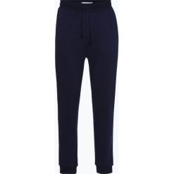 Tommy Jeans - Spodnie dresowe męskie, czarny. Czarne spodnie męskie Tommy Jeans, m, z aplikacjami, z jeansu. Za 349,95 zł.