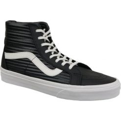 Vans sk8-Hi va2xsbogg 39 Czarne. Czarne buty sportowe damskie marki Vans, bez wzorów, ze skóry, sportowe, vans sk8. W wyprzedaży za 299,99 zł.