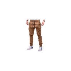 Joggery męskie: SPODNIE MĘSKIE JOGGERY P333 – RUDE