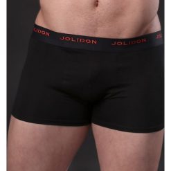 Męskie bokserki JOLIDON Silk Touch Black. Czarne bokserki męskie marki Astratex. Za 77,99 zł.