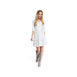 M300 Sukienka boho z nadrukiem model 1. Sukienki damskie Moe, na imprezę, xxl, z nadrukiem, z elastanu, boho, bez kołnierzyka, bez rękawów. Za 189,00 zł.