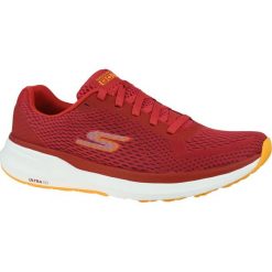 Skechers Pure 55216-RDOR 43 Czerwone. Czerwone buty sportowe męskie Skechers, z syntetyku, bez zapięcia, do biegania. W wyprzedaży za 279,99 zł.