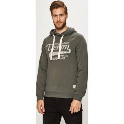 Product - Bluza. Niebieskie bluzy męskie PRODUKT by Jack & Jones, xl, z nadrukiem, z bawełny, z kapturem, bez rękawów, z kapturem. W wyprzedaży za 59,90 zł.