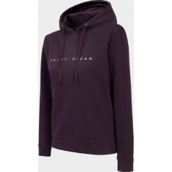 Bluza damska BLD604 - ciemny fiolet - Outhorn. Bluzy damskie Outhorn, bez wzorów, z dzianiny, bez rękawów, bez kaptura. Za 99,99 zł.