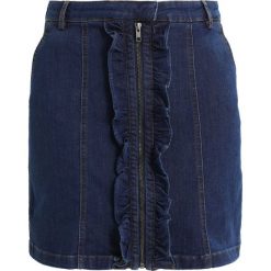 Spódniczki: NAF NAF GEANY Spódnica jeansowa dark blue denim