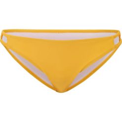 Figi bikini bonprix żółto-pomarańczowy. Żółte stroje kąpielowe damskie bonprix, w paski. Za 19,99 zł.