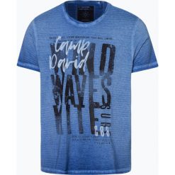 Camp David - T-shirt męski, niebieski. Niebieskie t-shirty męskie Camp David, xxl, bez wzorów, bez kołnierzyka. Za 129,95 zł.
