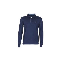 Koszulki polo z długim rękawem Gant THE ORIGINAL HEAVY RUGGER. Niebieskie koszulki męskie GANT, s, bez wzorów, polo, z długim rękawem, długie. Za 351,80 zł.