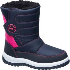 Buty zimowe chłopięce: śniegowce dziecięce Cortina granat