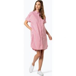 Tonno & Panna - Sukienka damska – Harper, różowy. Różowe sukienki damskie Tonno & Panna, w paski, bez kołnierzyka, bez rękawów, koszulowe. Za 499,95 zł.