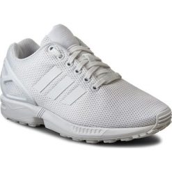 Buty adidas - Zx Flux S32277 Ftwwht/Ftwwht/Clgrey. Białe buty sportowe damskie Adidas, bez wzorów, z tworzywa sztucznego, klasyczne, adidas zx. W wyprzedaży za 279,00 zł.