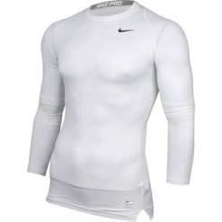 Koszulki sportowe męskie: Nike Koszulka męska Pro Combat Cool Compression biała r. XL (703088 100)