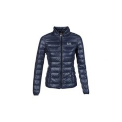 Kurtki pikowane Emporio Armani EA7 TRAIN CORE. Niebieskie kurtki damskie marki Emporio Armani EA7, s, bez wzorów, bez kaptura. Za 729,00 zł.
