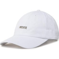 Czapka z daszkiem PROSTO. - 8215 White. Białe czapki męskie Prosto., bez wzorów, z bawełny. Za 109,00 zł.
