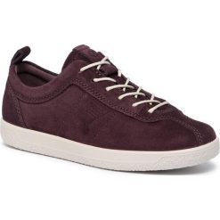 Sneakersy ECCO - Soft 1 W 40050305385 Figue. Czerwone półbuty damskie ecco, ze skóry. W wyprzedaży za 309,00 zł.