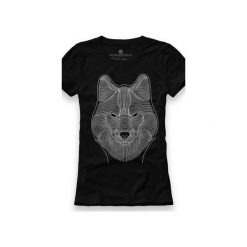 Koszulka UNDERWORLD Ring spun cotton Dash wolf. Białe koszulki damskie Underworld, s, z nadrukiem, z bawełny. Za 69,99 zł.