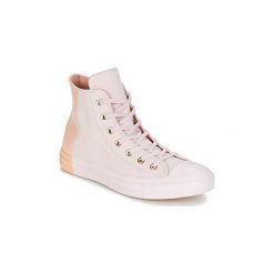 Buty Converse Chuck Taylor All Star Hi Blocked Nubuck. Różowe trampki i tenisówki damskie Converse, bez wzorów, z nubiku, bez zapięcia. Za 319,20 zł.