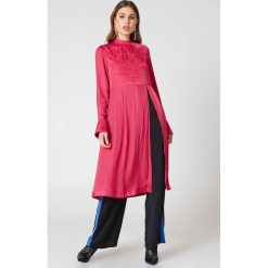 Tuniki damskie: Free People Haftowana tunika New Day – Pink