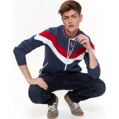 Bluza typu bomber. Bluzy męskie Top Secret, na lato, xxl, bez wzorów, z bawełny, bez kołnierzyka, bez rękawów, bez kaptura. W wyprzedaży za 69,99 zł.
