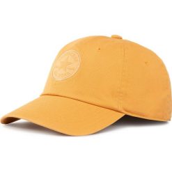 Czapka z daszkiem CONVERSE - 10019544-A01 227. Żółte czapki damskie Converse, bez wzorów, z bawełny. Za 119,00 zł.