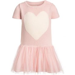 Sukienki dziewczęce dzianinowe: GAP HEART TUTU BABY Sukienka dzianinowa misty rose