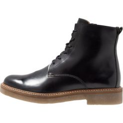 Kickers OXIGEND Ankle boot noir. Brązowe botki damskie skórzane marki Kickers. Za 649,00 zł.