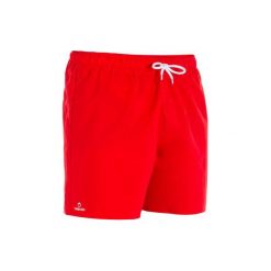Spodenki surfing krótkie Hendaia NT. Czerwone spodenki i szorty męskie marki OLAIAN, m, bez wzorów, z poliesteru, sportowe, na fitness i siłownię. Za 15,99 zł.