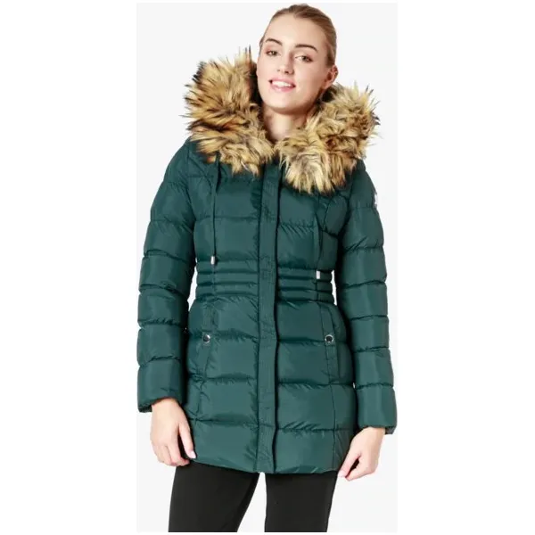 Feewear Kurtka Joyful , zielony, rozmiar M. Zielone kurtki damskie Feewear, na zimę, s, bez wzorów, z materiału, bez kaptura. W wyprzedaży za 199,99 zł.