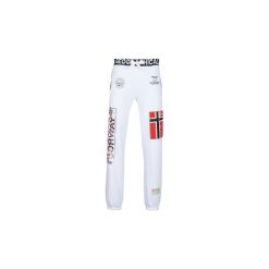 Spodnie treningowe Geographical Norway MYER. Białe spodnie męskie marki Geographical Norway, xl, bez wzorów. Za 129,00 zł.