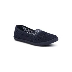 Nelli Blu CSSB17-05 Granatowy. Niebieskie trampki dziewczęce Nelli Blu, bez wzorów, z materiału, bez zapięcia. Za 39,99 zł.
