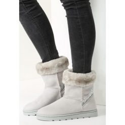 Jasnoszare Śniegowce Whole World. Szare buty zimowe damskie vices. Za 99,99 zł.