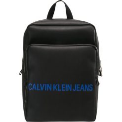 Calvin Klein Jeans SMOOTH BACKPACK Plecak black. Czarne plecaki męskie Calvin Klein Jeans, z jeansu. Za 669,00 zł.