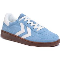 Sneakersy HUMMEL - Victory 206058-8604 Heritage Blue. Niebieskie sneakersy męskie Hummel, na co dzień, bez wzorów, z zamszu, eleganckie, bez zapięcia. Za 339,00 zł.