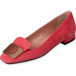 Baleriny Pollini. Żółte baleriny damskie Pollini, bez wzorów, bez obcasa. Za 1280,00 zł.