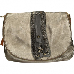 Torba - TA1085 T-L OR. Żółte torebki klasyczne damskie Venezia, ze skóry. Za 219,00 zł.