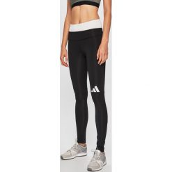 Adidas Performance - Legginsy. Czarne spodnie damskie adidas Performance, s, z nadrukiem, z elastanu. Za 169,90 zł.