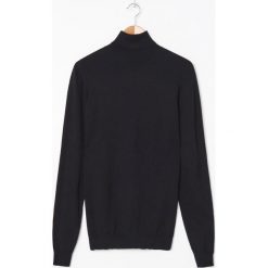 Sweter z golfem basic - Czarny. Czarne swetry męskie House, s, bez wzorów, z golfem, bez kaptura. Za 79,99 zł.