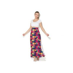 Spódnica CP-014 12. Spódniczki damskie Colour pleasure, bez wzorów, z dzianiny, maxi. Za 119,00 zł.