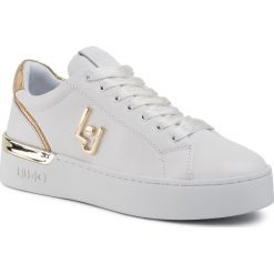 Sneakersy LIU JO - Silvia 01 BA0001 P0102 White 01111. Białe półbuty damskie Liu Jo, ze skóry. Za 649,00 zł.