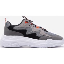 Kolorowe sneakersy na grubej podeszwie - Czarny. Czarne sneakersy damskie House. Za 119,99 zł.