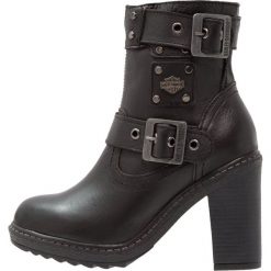 Botki damskie: Harley Davidson LUDWELL Botki na obcasie black