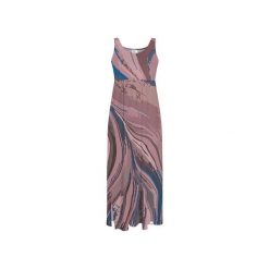 Sukienka CP-028 283. Sukienki damskie Colour pleasure, xl, bez wzorów, z dzianiny, bez kołnierzyka, bez rękawów, maxi. Za 169,00 zł.