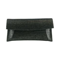 Puzderka: Skórzana kopertówka w kolorze zielonym – (S)29 x (W)13 cm