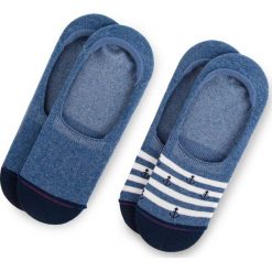 Zestaw 2 par stopek unisex CAMEL ACTIVE - 6464 Midnight Blue 396. Niebieskie skarpetki damskie Camel Active, bez wzorów, z elastanu. Za 45,00 zł.