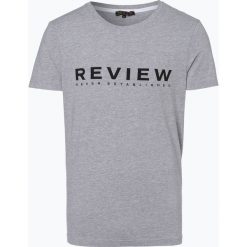 Review - T-shirt męski, szary. Niebieskie t-shirty męskie marki Review. Za 39,95 zł.