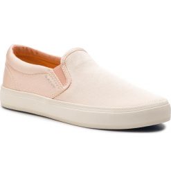 Tenisówki GANT - Zoee 18578446 Silver Pink G584. Różowe półbuty damskie GANT, bez wzorów, z gumy, bez zapięcia. W wyprzedaży za 169,00 zł.