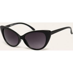 Answear - Okulary Hitchhiker. Czarne okulary przeciwsłoneczne damskie ANSWEAR. Za 59,90 zł.