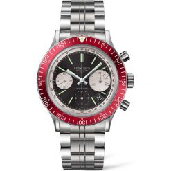 LONGINES Heritage Diver 1967 L2.808.4.52.6. Czarne zegarki męskie marki LONGINES, ze stali. Za 11620,00 zł.